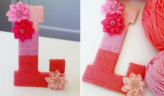 Manualidades sencillas hechas con Lana
