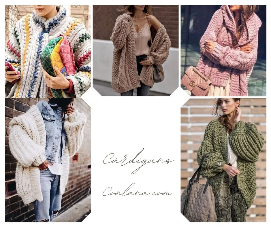 Cárdigans de lana para mujer de tendencia en 2021