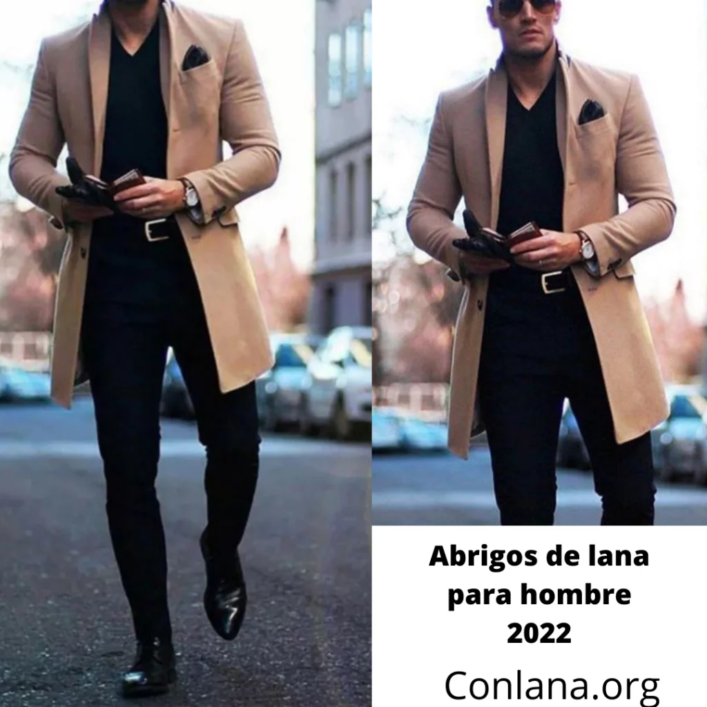 Abrigos de Lana para hombre en 2022